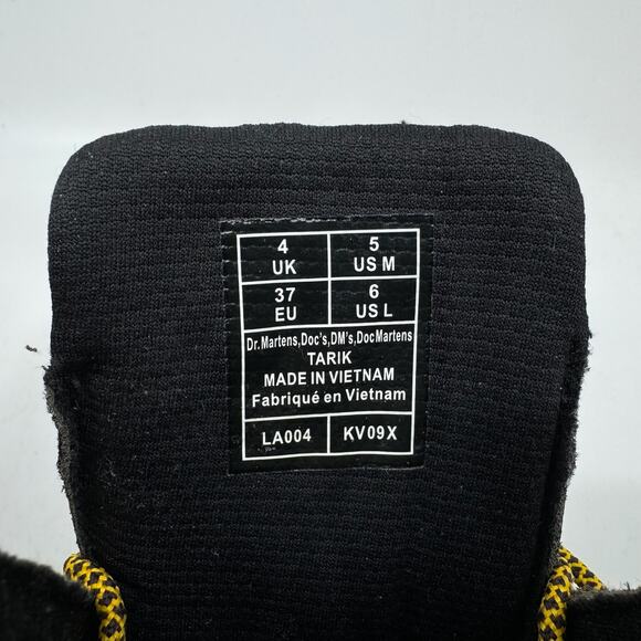 DR MARTENS TARIK Crazy Horse Leather Utility Boots - Picture 7 of 8